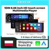 MEKEDE Schermo Touch da 6,86" Universale 1 Din Lettore MP5 Autoradio Wireless Carplay Android Auto Lettore Multimediale Video Stereo FM 1Din Autoradio Sistema Intelligente USB