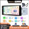 Podofo Autoradio Universale MP5 con Carplay Cablato e Android Auto, Lettore Multimediale MP5, BT, FM, 1din, Unità Principale Autoradio, SWC, Sistema Multimediale Intelligente per Auto, Stereo EQ,