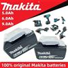 Makita Batteria Originale Makita per Utensili Elettrici, Ricaricabile, Ioni di Litio, 18V 6.0 9.0Ah LXT BL1860B BL1860BL1850 BL1830