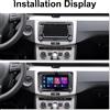 Podofo Autoradio Android 7 Pollici 2 Din, Lettore Multimediale Video con GPS, WiFi, Carplay per VW Volkswagen Skoda Octavia Golf 5 6 Touran Passat Polo Jetta