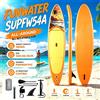 funwater Tavola da Stand Up Paddle Gonfiabile FunWater, 335×85×15CM, Tavola SUP di Grandi Dimensioni, Superficie Antiscivolo per Sport Acquatici all'Aperto