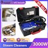 NONE Podofo Pulitore a Vapore 3000W Alta Pressione e Temperatura MAX 120 ° Macchina per la pulizia a getto d'acqua con sterilizzazione C, con tubo aggiuntivo da 9,8 piedi, vaporizzatore ad alta pressione