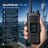 BAOFENG UV-36 PRO Radio Amatoriale 1000CH Bluetooth Ricevitore a Onde Corte 2.0'' TFT Dual Band Air Band NOAA Walkie Talkie Type-C