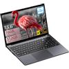 DELLA VALLE ILARIA Laptop da 15,6 pollici, processore Intel Core, 16GB di RAM, SSD da 512GB, design sottile e leggero, preinstallato con Windows 11 e Office 365, dotato di tastierino numerico, supporta inclinazione di