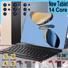 NONE Tablet Smart da 20,26 pollici con processore Android a 14 core, 16GB + 1TB di memoria, batteria da 10.000 mAh, doppia fotocamera HD da 16MP + 32MP, rete HD.