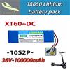 Batteria per Monopattino Elettrico 10S2P 36V 100000mAh, Batteria al Litio per Monopattino Elettrico 500W, Batteria 36v 10s2p