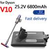 DAWEIKALA Batteria di ricambio 100% nuova per Dyson V10 6800mAh 100Wh, compatibile con i modelli V10 Motorhead Absolute Fluffy Cyclone SV12