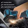 NONE Podofo Mini Smerigliatrice Angolare Portatile Senza Spazzole per Uso Domestico, Utensile Cordless per Levigatura, Lucidatura e Taglio, Smerigliatrice con Disco Abrasivo, Utensile Multiuso per la