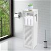 NONE Mobiletto da bagno autoportante in PVC, armadio multiuso, mobiletto autoportante per bagno, camera da letto, studio, soggiorno, sala da pranzo