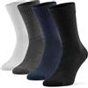 WAZZI 12 Paia WAZZI Calze Uomo Donna Quarter Microfibra Calzini Traspiranti Morbidi e Resistenti per Sport e Tempo Libero