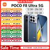 XIAOMI POCO F8 Ultra 5G Smartphone Snapdragon ® 8 Elite Gen 5 6.9" 120Hz Display POCO Hyper RGB AMOLED 6500mAh 100W Ricarica Cablata 50MP IP68 NFC