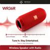 NONE WETECH WR36 Altoparlante Portatile Bluetooth 5.0/5.1/5.3 10W con Funzione Extra Bass Boost, Altoparlante Wireless con Cordino, Supporto Radio FM, Micro SD, USB, AUX 3.5mm, Altoparlante Stereo da