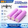 Batteria al Litio Ricaricabile INR18650 35E 18650 3.7V 3500mAh, Certificazione di Sicurezza per Scarica 25A, Adatta per la Maggior Parte dei Giocattoli Digitali