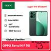 OPPO Reno14 F 5G 8+256GB, Smartphone Android senza AI, Display AMOLED da 6,57" 120Hz, Fotocamera AI 50+32MP, Batteria da 6000mAh, Resistenza all'acqua IP69, (escluso caricabatterie)