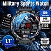TAVYU Orologio Intelligente Militare 2026 per Uomo, Batteria Grande da 1100mAh, Chiamate Bluetooth, Torcia LED Tattica, Orologio con Monitoraggio Frequenza Cardiaca, Sonno e SpO2, Braccialetto Impermeabile