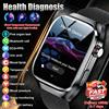 GUHUAVMI Nuovo Smartwatch per Diagnosi della Salute per Uomini e Donne ECG+PPG Test dei Cinque Organi Frequenza Cardiaca Pressione Sanguigna Acido Urico Lipidi nel Sangue Chiamata Bluetooth Smartwatch