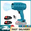 Soffiatore Elettrico Turbo per Foglie 36000 RPM, Potente Soffiatore d'Aria Senza Fili, Ventilatore a Getto per Auto, Strumento per Rimuovere Polvere, Neve e Sabbia, Compatibile con Batteria 21V