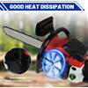 NONE Motosega a benzina Podofo 2.2KW/11500 RPM ad alta potenza, barra da 20 pollici, 58CC, motosega a benzina a 2 tempi, portatile e senza fili, per uso in foreste, legno, giardino e fattoria, con manico