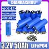 DIANKAISHOU 1-64 Pezzi Batteria LiitoKala LiFePO4 3.2V 50Ah (60145) con 4000+ Cicli per Moto, Auto, Golf Cart, Campeggio 12V 24V 3C