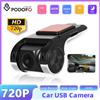 podofo Videocamera per auto Podofo USB Full HD1080P ADAS Dash Cam Registratore video con visione notturna per navigatore multimediale Android