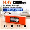 Batteria di ricambio originale per robot aspirapolvere Xiaomi Roborock S55 S60 S65 S50 S51 S5 MAX S6, batteria al litio ricaricabile 14.4V 12800mAh