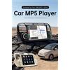 Autoradio con Schermo Touch IPS da 7" e CarPlay Wireless Android Auto per Fiat 500/500C/500E 2007-2015, Lettore Multimediale con Bluetooth, Mirror Link, Radio FM, RDS, USB, Lettore MP5