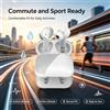 NONE WETECH WP440 Auricolari True Wireless In-Ear Bluetooth 5.4 con Custodia di Ricarica a Trama Striata, 6 Ore di Autonomia, Microfono HD, Ricarica Type-C, Auricolari Bluetooth Sportivi