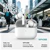 NONE WETECH WP438 Auricolari True Wireless In-Ear Bluetooth 5.4, 6 Ore di Riproduzione Continua, Microfono HD, Ricarica Type-C, Auricolari Bluetooth Portatili per Sport