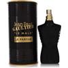 Jean Paul Gaultier Le Male Le Parfum Profumo da Uomo, Flacone Nero, Contenitore in Metallo Nero e Oro, Fragranza Legnosa Orientale a Lunga Durata per Uomo