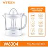 NONE WETECH W6303 Spremiagrumi Elettrico 25W 1L Senza BPA per Arance e Limoni, Avvio Automatico, Rotazione Bidirezionale, AC 220-240V, Grande Capacità, Spremiagrumi Domestico