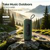 NONE WETECH WR81 Altoparlante Bluetooth 5.3 in Tessuto da 10W, Altoparlante Wireless Portatile per Esterni, Luce LED RGB, Accoppiamento Stereo TWS, Lettore Audio USB-C, Scheda TF, AUX, 4 Colori Opzionali
