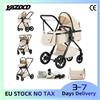 ALYIKOU Set passeggino 3 in 1 per neonati con seggiolino auto, realizzato con telaio in lega di alluminio di grado aerospaziale robusto ma leggero. Seggiolino in rete traspirante per l'estate, design