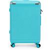 NONE Valigia Rigida 75 cm (28 Pollici) Check-in Large, in PP, 4 Ruote Girevoli a 360°, Trolley Grande da Viaggio con Lucchetto a Combinazione, Manico Telescopico, Interno Organizzato con Tasche e Cinghie
