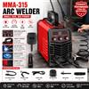 Betuyoo Saldatrice ad Arco Mini MMA-315 220V, Saldatrice Portatile a Elettrodo, Inverter IGBT 20-315A per Elettrodi da 1.6-3.2mm, per Fai-da-Te Domestico
