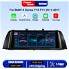 AUTOTOP Autoradio 10,25 Pollici Wireless CarPlay Android Auto per BMW Serie 5 F10 F11 Sistema CIC NBT 2012-2017, Sistema Intelligente per Auto con Schermo Touch, YouTube Online, Airplay, Autolink, Mirror
