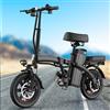 URLIFE Bicicletta Elettrica Urlife F1L con Motore da 250W, Batteria Rimovibile da 48V 7.5Ah, Autonomia di 40KM e Ricarica Rapida in 3 Ore, E-Bike Portatile per Adulti