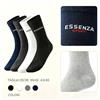NONE 6 o 12 paia ESSENZA Italia Calzini Sportivi Medi Unisex, Cotone Elastico Traspiranti, Comodi per Ufficio, Tempo Libero e Sneakers, 4 Colori Taglie 35/38 39/42 43/46 Cod.ES3854