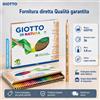 GIOTTO Di Natura - Set 36 Pastelli a Colori in Legno Naturale, Mina 3,8 mm