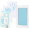 Pearhead 'Pearhead 00008 neonati Hand/impronta cuscino Clean inchiostro, 2 volte utilizzabile, Blu