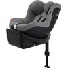 CYBEX Gold Seggiolino Auto Sirona Gi i-Size Comfort con Base Integrata, Per Bambini da circa 3 Mesi a 4 Anni, Max. 20 kg, 61 - 105 cm, Lava Grey