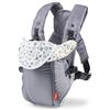 Nuby Marsupio a due vie da indossare, adatto fin dalla nascita, cinghia regolabile, leggero e compatto, design facile da montare