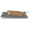 Petace Tappetino Riscaldante Esterno Temperatura Costante, Impermeabile, 70×40 cm | Adatto all'Esterno, Base Impermeabile, Cuscino d'Aria Regolabile, Cavo Anti-Morso, Animali Medi fino a 14 kg, 50W