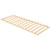 vidaXL Base Letto con Doghe con 19 Doghe 70X190 cm Fondazione Durevole in Legno Naturale per Lettini Singoli Finitura Opaca Solo per Interni 70 X 190 Materasso Camera da Letto Contemporanea Supporto