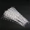 Jieddey Steli di perle artificiali, bastoncini di perle per matrimonio, 50 confezioni di spray di perle, corpetto creazioni maids steli di perle di nozze per bricolage, vaso di decorazione per feste in casa