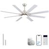 Sofucor Smart Ventilatore da Soffitto con Luce, Alexa/APP, Telecomando