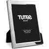 Tutee Cornice Per Foto Argento 13x18cm, Portafoto Tavolo e Parete | Placcata in Argento Pregiato, Antiossidante, Appendini sul Retro, Per Regalo, Matrimonio e Famiglia