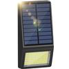 Smiling Shark WL-04 Luce Solare Esterno, 119 LED Lampada Solare da Parete con Sensore di Movimento 160°Impermeabile Faretti Solari a LED da Esterno per Giardino Patio Pathway (1)