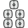 EaseSunny Kit di 5 filtri dell'aria per decespugliatori a 2 tempi, tagliasiepi, potatori a palo, decespugliatori e fresatrici, compatibile con ES250, PB200, SRM231, EDR260, PE200, HC2400, PPT265
