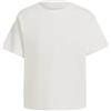 Adidas Donna Signature Graphic Print T-Shirt, off White, L
