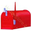 BLINKY Vigor Blinky 27292-15 America Cassetta per Lettere, senza Palo, Rosso